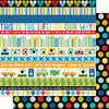 Bella Blvd - Time To Travel Collection - 12 x 12 Double Sided Paper - Borders