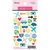 Bella Blvd - Time To Travel Collection - Epoxy Stickers - Getaway