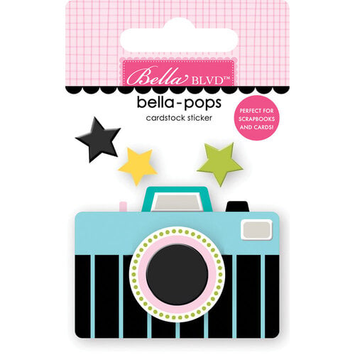 Bella Blvd - Time To Travel Collection - Stickers - Bella Pops - Camera