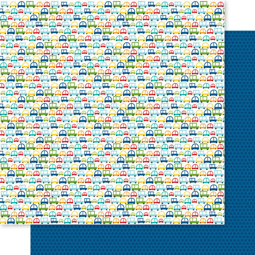 Bella Blvd - Tiny Tots 2.0 Collection - 12 x 12 Double Sided Paper - Watch Out