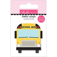 Bella Blvd - School Is Cool Collection - Stickers - Bella Pops - School Bus