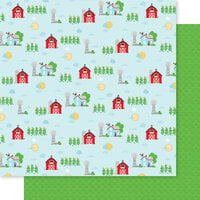 Bella Blvd - EIEIO Collection - 12 x 12 Double Sided Paper - Farmhouse