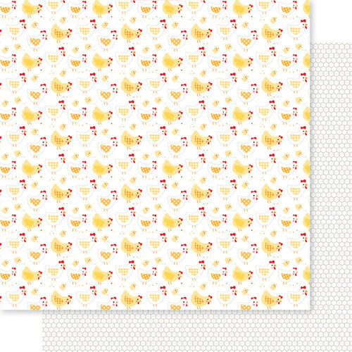 Bella Blvd - EIEIO Collection - 12 x 12 Double Sided Paper - Fly The Coop