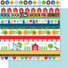 Bella Blvd - EIEIO Collection - 12 x 12 Double Sided Paper - EIEIO Borders