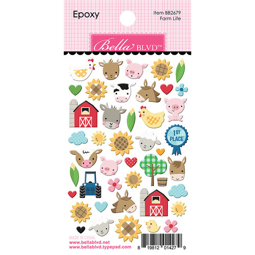 Bella Blvd - EIEIO Collection - Epoxy Stickers - Farm Life