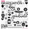 Bella Blvd - Cap and Gown Collection - Chipboard Stickers - Icons