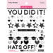Bella Blvd - Cap and Gown Collection - Puffy Stickers- You Did It!