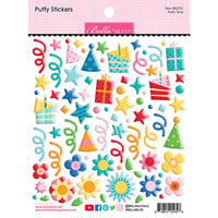 Bella Blvd - Birthday Bash Collection - Puffy Stickers - Party Time