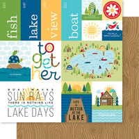 Bella Blvd - Lake Life Collection - 12 x 12 Double Sided Paper - Daily Details