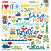 Bella Blvd - Lake Life Collection - Chipboard Stickers - Ciao Icons