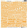 Bella Blvd - Bella Besties Collection - Letter Scramble Stickers - Orange