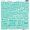 Bella Blvd - Bella Besties Collection - Letter Scramble Stickers - Gulf