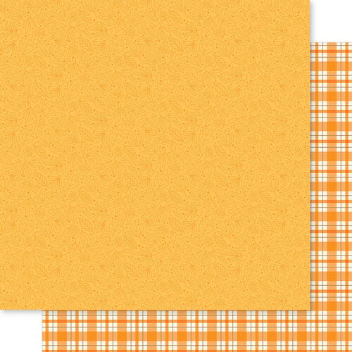 Bella Blvd - One Fall Day Collection - 12 x 12 Double Sided Cardstock - Mad For Plaid