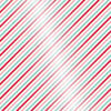 Bella Blvd - Merry Little Christmas Collection - Clear Cuts - Candy Cane Stripe