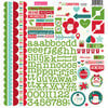 Bella Blvd - Merry Little Christmas Collection - Cardstock Stickers - Doohickey