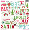 Bella Blvd - Merry Little Christmas Collection - Chipboard Stickers - Ciao Icons