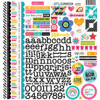 Bella Blvd - Let's Scrapbook! Collection - Cardstock Stickers - Doohickey
