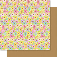 Bella Blvd - Just Because Collection - 12 x 12 Double Sided Paper - Fresh Flowers