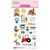 Bella Blvd - Barnyard Collection - Puffy Stickers - Icons