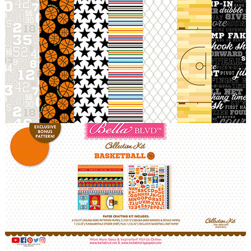 Bella Blvd - Basketball Collection - 12 x 12 Collection Kit