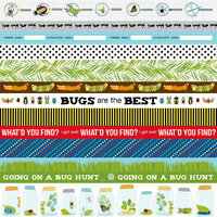 Bella Blvd - Bug Explorer Collection - 12 x 12 Double Sided Paper - Borders