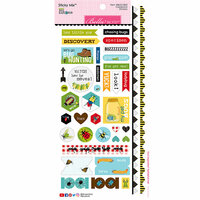 Bella Blvd - Bug Explorer Collection - Cardstock Stickers - Sticky Mix