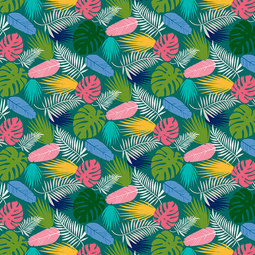 Bella Blvd - Island Escape Collection - 12 x 12 Double Sided Paper - Good Vibes