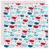 Bella Blvd - Fireworks and Freedom Collection - 12 x 12 Double Sided Paper - Land That I Love