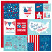 Bella Blvd - Fireworks and Freedom Collection - 12 x 12 Double Sided Paper - Daily Details