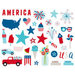 Bella Blvd - Fireworks and Freedom Collection - Ephemera - Icons