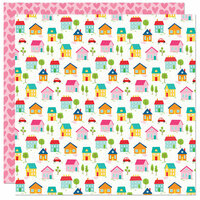 Bella Blvd - Home Sweet Home Collection - 12 x 12 Double Sided Paper - Home Sweet Home