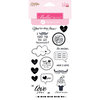 Bella Blvd - Hampton Art - Engaged at Last Collection - Cling Mounted Rubber Stamps - Kiss Me