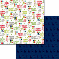 Bella Blvd - Merry Christmas Collection - 12 x 12 Double Sided Paper - Sing It Loud