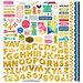Bella Blvd - Make Your Mark Collection - 12 x 12 Cardstock Stickers - Fundamentals