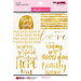 Bella Blvd - Make Your Mark Collection - 6 x 8 Clear Cuts Pad with Foil Accents