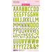 Bella Blvd - Puffy Stickers - Wonky Alphabet - Pickle Juice