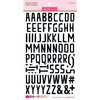 Bella Blvd - Puffy Stickers - Wonky Alphabet - Oreo Black