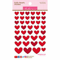 Bella Blvd - Puffy Stickers - Hearts - McIntosh Mix