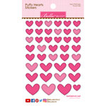 Bella Blvd - Puffy Stickers - Hearts - Punch Mix