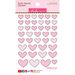 Bella Blvd - Puffy Stickers - Hearts - Cotton Candy Mix