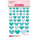 Bella Blvd - Puffy Stickers - Hearts - Ice Mix