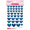 Bella Blvd - Puffy Stickers - Hearts - Blueberry Mix