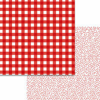Bella Blvd - Plaids and Dotty Collection - 12 x 12 Double Sided Paper - McIntosh
