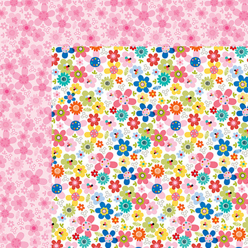 Bella Blvd - Popsicles and Pandas Collection - 12 x 12 Double Sided Paper - Oh Summer