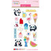Bella Blvd - Popsicles and Pandas Collection - Puffy Stickers - Icons