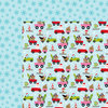 Bella Blvd - Santa Stops Here Collection - Christmas - 12 x 12 Double Sided Paper - Santas on the Move
