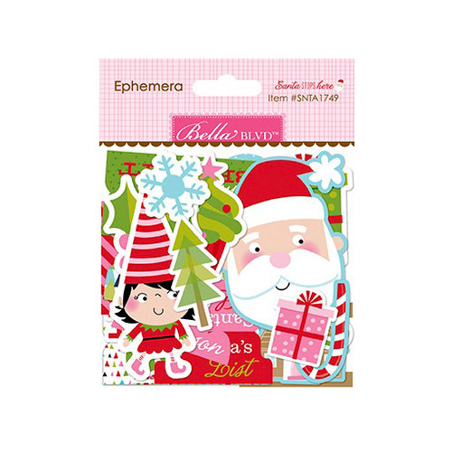 Bella Blvd - Santa Stops Here Collection - Christmas - Ephemera