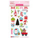 Bella Blvd - Santa Stops Here Collection - Christmas - Chipboard Stickers - Icons