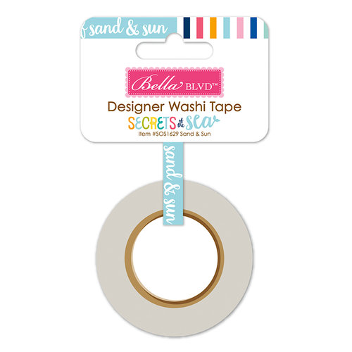 Bella Blvd - Secrets of the Sea Collection - Girl - Washi Tape - Sand and Sun
