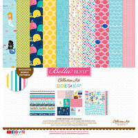 Bella Blvd - Secrets of the Sea Collection - Girl - 12 x 12 Collection Kit